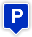 Google map Icon Parking Areas